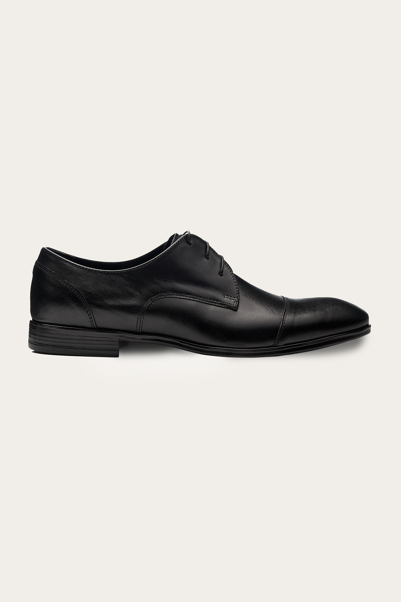 buty na wesele skórzane czarne
