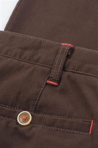 Brązowe spodnie Chinos Maudit 64614 - 10151