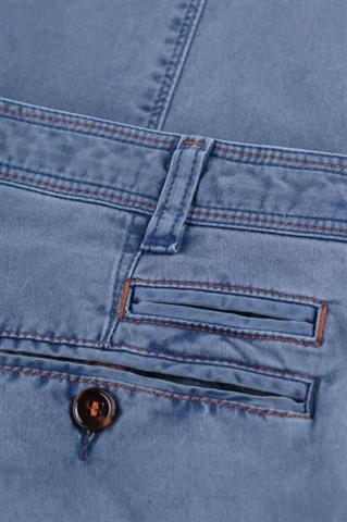 Niebieskie spodnie Chinos Carlito 64618 - 10271