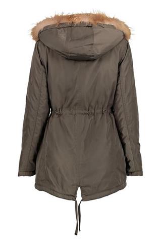 Casualowa kurtka damska khaki 84097 - 103671