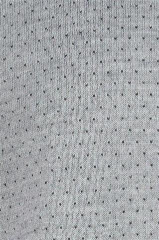 DL0001.DZIANINA.ROUNDNECK.KROPKI.SZARY.T.73838_L - 104661