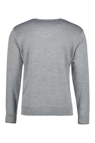 DL0001.DZIANINA.ROUNDNECK.KROPKI.SZARY.T.73838_L - 104681