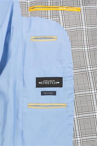 Marynarka w kratę Remy Check Blue 46064 - 116051