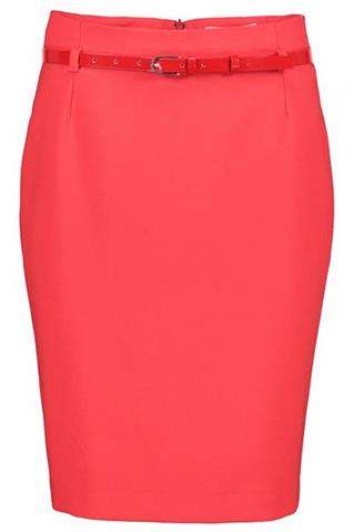 Czerwona spódnica ołówkowa Mirella Gusto 84946 - 117981
