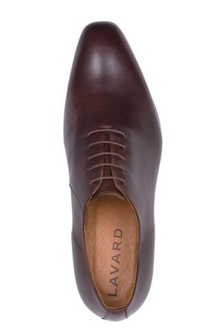 Brązowe buty męskie skórzane 72827 - 11811