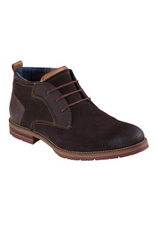 Brązowe buty za kostkę 72843 - 12131