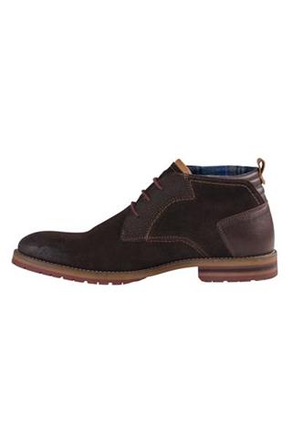 Brązowe buty za kostkę 72843 - 12171