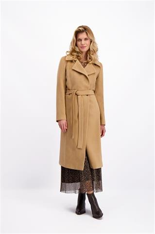 Płaszcz damski camel Marlena 84921 - 121981