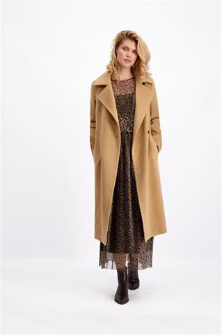 Płaszcz damski camel Marlena 84921 - 121991