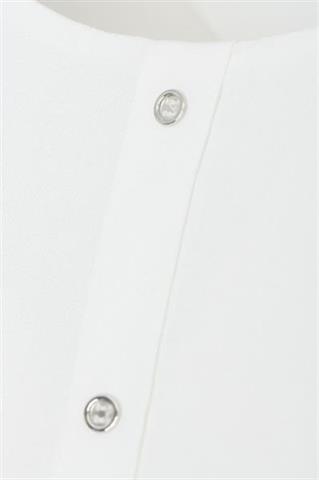 Biała bluzka w stylu boho 84112 - 12361
