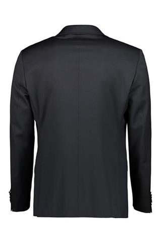 Elegancki granatowy garnitur męski 35237 - 123861