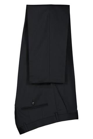 Elegancki granatowy garnitur męski 35237 - 123871