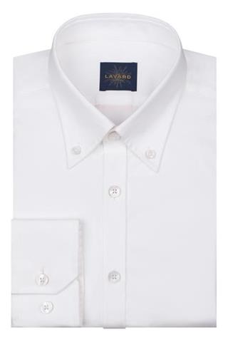 Biała koszula męska Lavard Gold 93145 - 126361