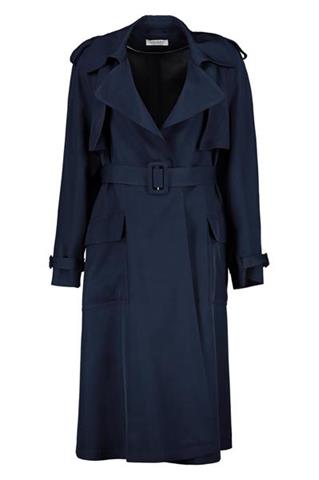 Wiosenny płaszcz damski Jessica Navy 85029 - 126771
