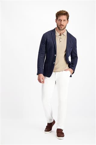 Granatowa marynarka w prążki Mati Fina Stripes 46051 - 128231