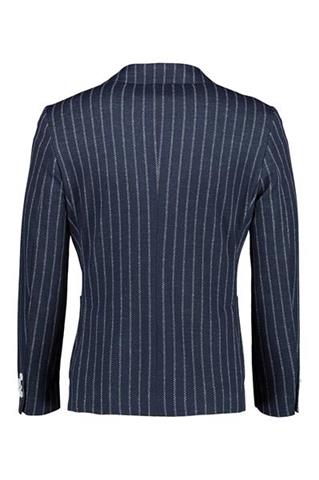 Granatowa marynarka w prążki Mati Fina Stripes 46051 - 128271