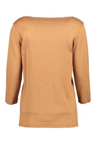 Brązowy sweter damski Nelly 85152 - 128761