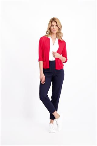 Czerwony kardigan damski Ala 85156 - 128951