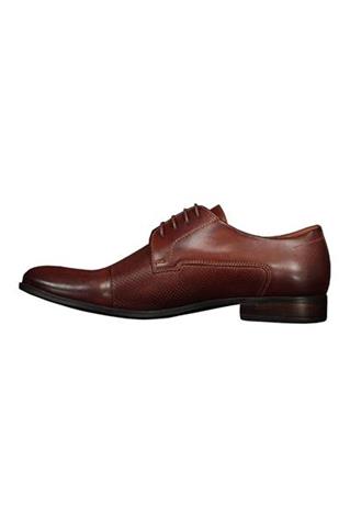 Brązowe buty męskie wizytowe Burgos 73190 - 136801
