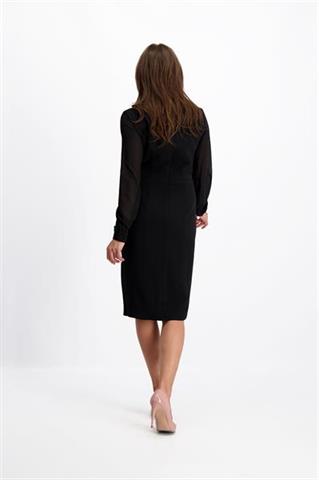 Czarna sukienka elegancka 85060 - 142861