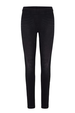 Spodnie jeansowe damskie z przetarciami Venar 84104 - 15431