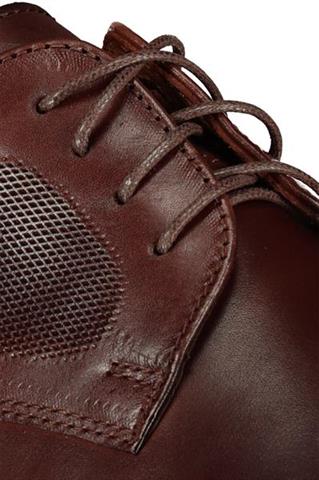 Brązowe buty ze skóry 73195 - 154341