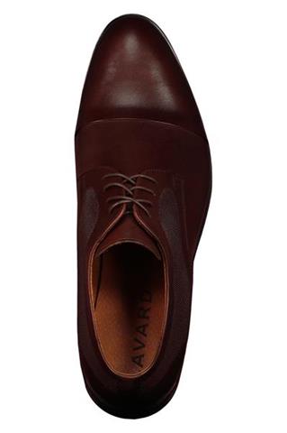 Brązowe buty ze skóry 73195 - 154351
