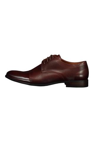 Brązowe buty ze skóry 73195 - 154361