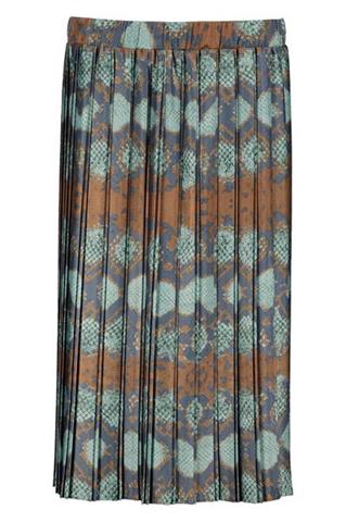 Plisowana spódnica w wężowy print Ashley Snake 85094 - 156841