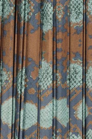 Plisowana spódnica w wężowy print Ashley Snake 85094 - 156861