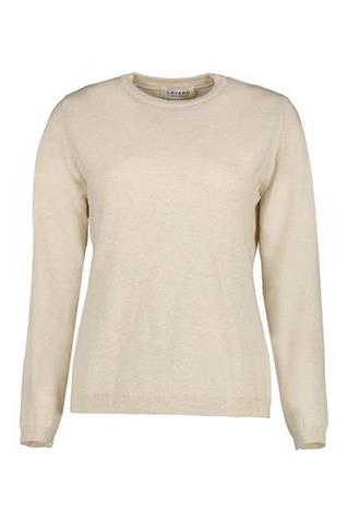 Beżowy sweter damski Yoko Kaszmir 85196 - 164161