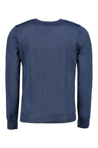 Niebieski sweter wełniany 72812 - 164791