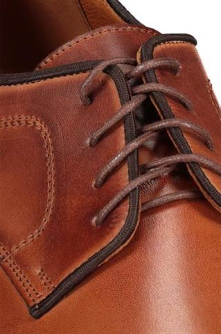 Brązowe buty ze skóry Vittorio 73161 - 166161