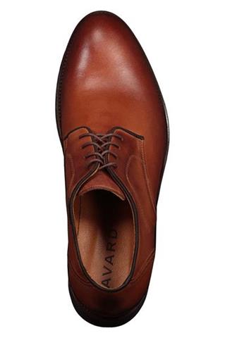 Brązowe buty ze skóry Vittorio 73161 - 166171