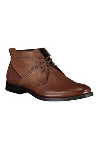 Brązowe buty męskie do kostki Wojas 73244 - 173441