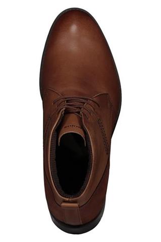 Brązowe buty męskie do kostki Wojas 73244 - 173461