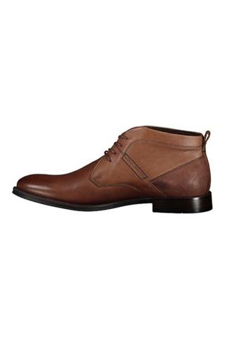 Brązowe buty męskie do kostki Wojas 73244 - 173471