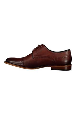 Brązowe buty męskie eleganckie 73254 - 174321