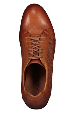 Brązowe sneakersy męskie ze skóry 73259 - 174561