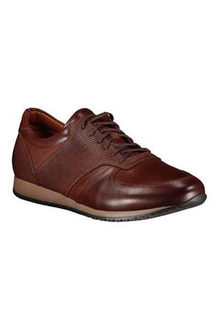 Brązowe sneakersy męskie 73262 - 176591