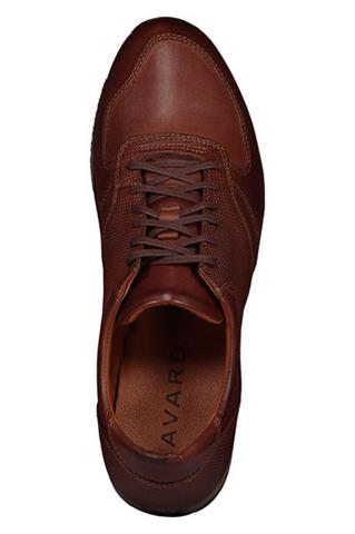 Brązowe sneakersy męskie 73262 - 176611