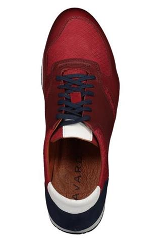 Czerwone sneakersy męskie 73263 - 176661