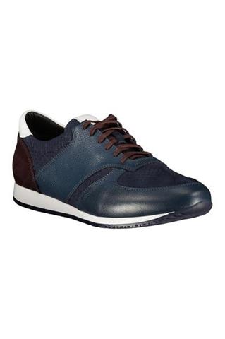 Granatowe sneakersy męskie 73264 - 176691
