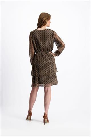 Zwiewna sukienka we wzory Jessi 85427 - 181371