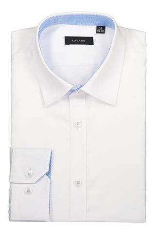 Biała koszula slim fit 92933 - 189141