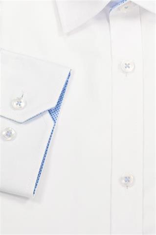 Biała koszula slim fit 92933 - 189161