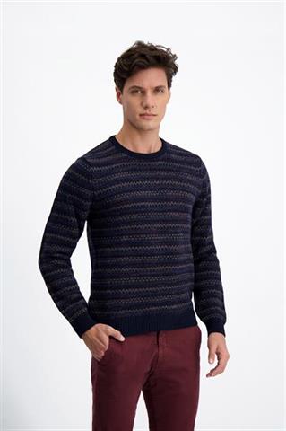 Sweter męski we wzory 73836 - 197841