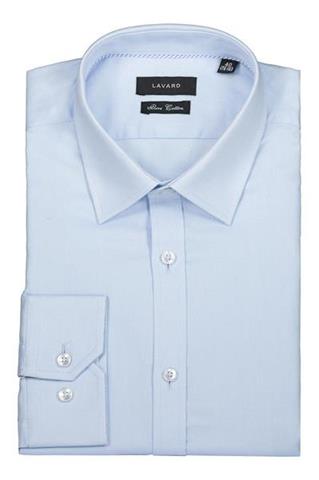 Błękitna koszula slim fit 92903 - 203461