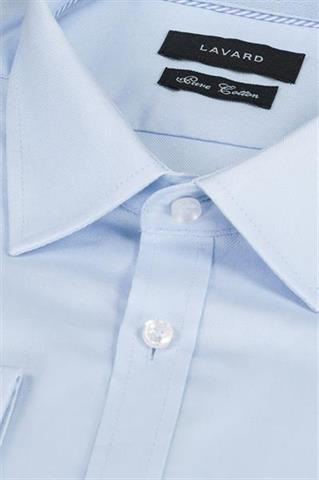 Błękitna koszula slim fit 92903 - 203471