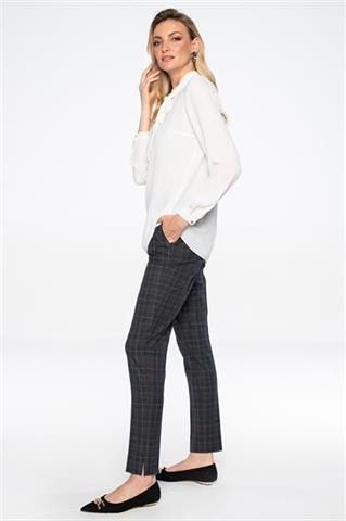 Elegancka bluzka damska z wiązaniem pod szyją 58120 - 218591